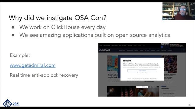 OSA Con 2021 Kick-off | Open Source Analytics Conference | Developer Event