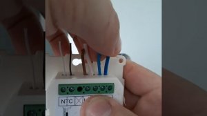 Датчик теплого пола.Подключение терморегулятора.