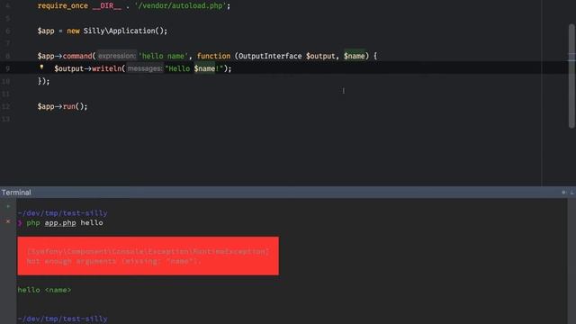 [French] Introduction à Silly, framework CLI basé sur Symfony Console смотреть онлайн
