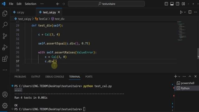 Introduction aux Tests Unitaires avec la bibliothèque Unittest en Python смотреть онлайн