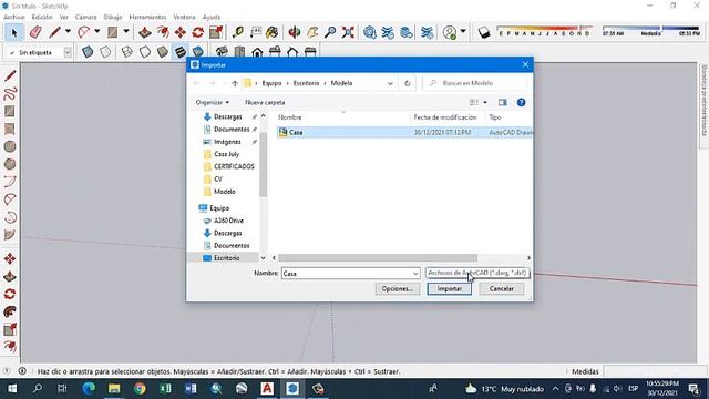 Escalar un plano de AutoCAD en SketchUp смотреть онлайн
