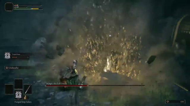 Elden Ring: Margit, The Fell Omen | Bossfight + Loot (1st try) смотреть онлайн