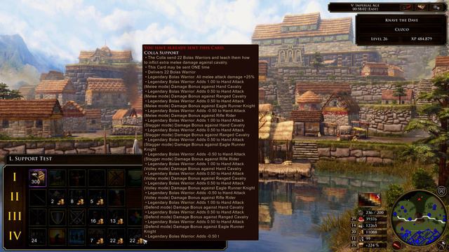 Age of Empires III DE Civ Study - Inca troop support. смотреть онлайн