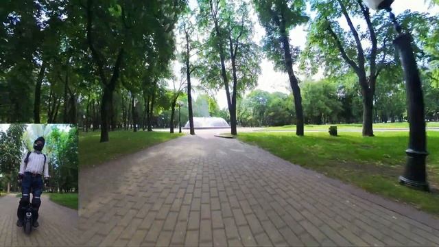 ??♀️На моноколесе по парку им. Янки Купалы в Минске! смотреть онлайн