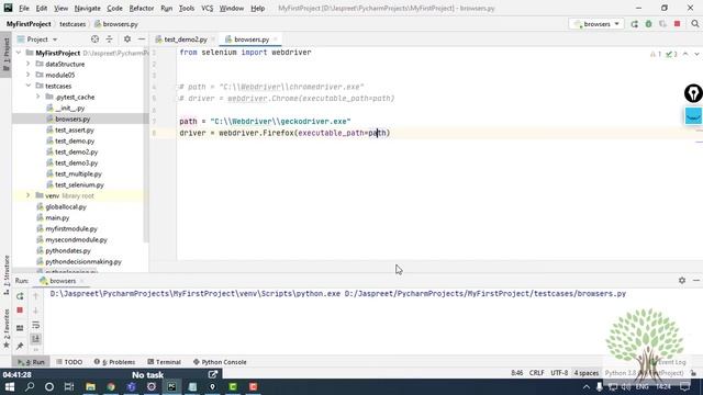 Launching Browsers with Selenium Python | Introduction to Selenium Python смотреть онлайн
