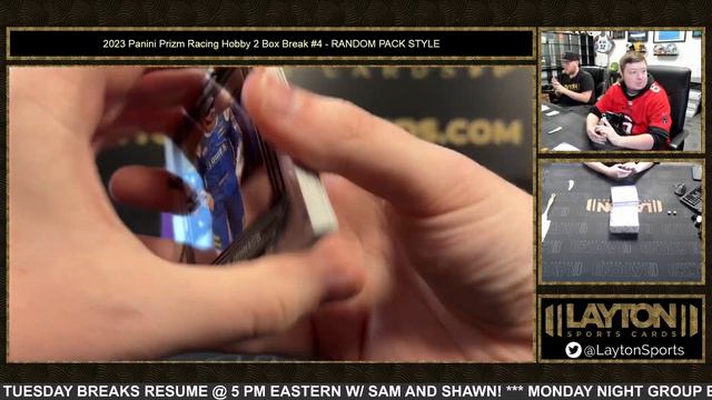 2023 Panini Prizm Racing Hobby 2 Box Break #4 2 GOLD VINYL 1/1S! смотреть онлайн