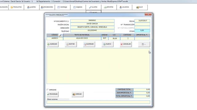 Control de Inventario y Ventas en Excel & Access Versión 3.0 смотреть онлайн