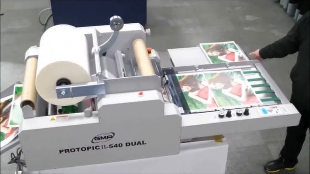 How to laminate with GMP ROLL LAMINATOR PROTOPIC II 540 DUAL смотреть онлайн