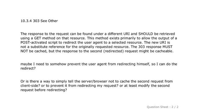 jQuery : React to 303 status code in jquery ( Prevent from redirecting) смотреть онлайн