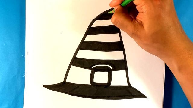 How to Draw a Witches Hat - AWESOME смотреть онлайн