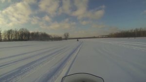 На снегоходе BRP EXPEDITION 1200