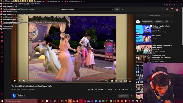 Reacting to sims 4 my wedding stories, ps: I'm druuunk AGAIN смотреть онлайн