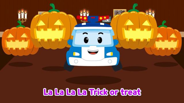 Robocar POLI 2021 Halloween Nursery Rhymes Compilation | Kids Songs | Robocar POLI - Nursery Rhymes смотреть онлайн