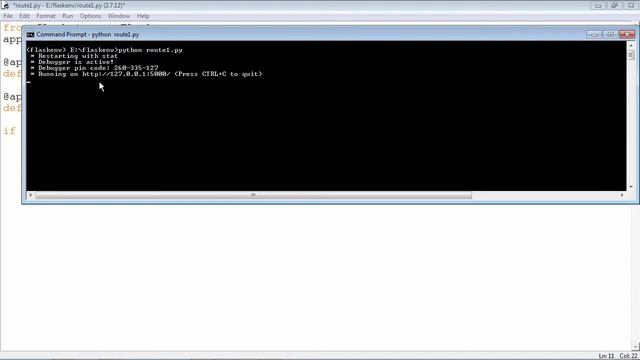 Flask Framework - Routing смотреть онлайн