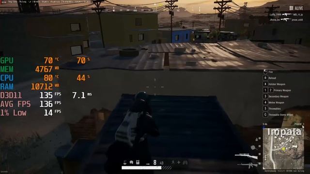 PUBG - i3 12100F + RX 6600 XT - 1080p Max & Low Settings - Benchmark Fps Test смотреть онлайн