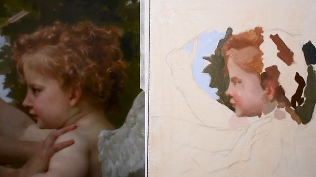 APRENDER a pintar con OLEO || Copiar antiguos maestros смотреть онлайн