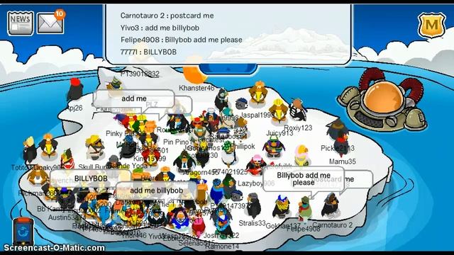 Club Penguin meeting BillyBob and Spike Hike 2012 смотреть онлайн