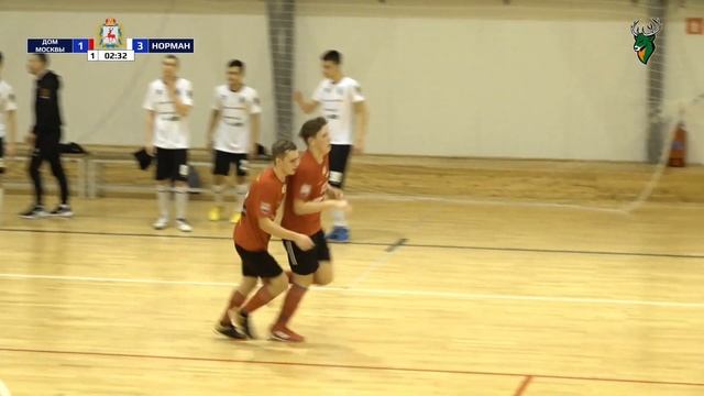 Дом Москвы - Норман-U17 3-6 смотреть онлайн