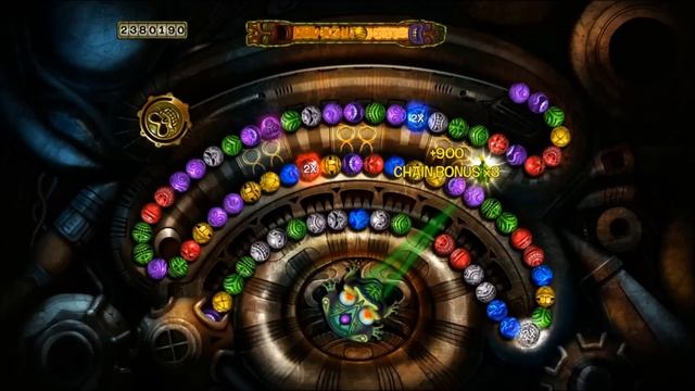 Zuma's Revenge Level 9 Iron Frog xbox 360 Zuma смотреть онлайн