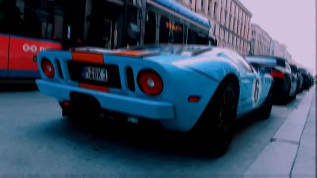 Ford GT Heritage Edition Driving Around In Munich | Start Up, Carporn, Accerleration