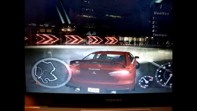 Lancer Evolution mod in NFS Underground 2 смотреть онлайн