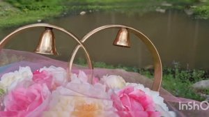 украшение на свадебную машину своими руками. свадебные кольца. итог.