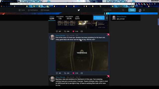 Warframe: Upcoming UI Changes смотреть онлайн