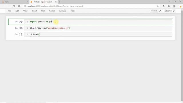 How to import CSV file into Jupyther notebook смотреть онлайн