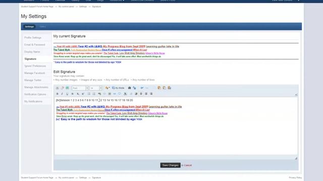 Creating a signature - Learn and master guitar, new forum software July 2012 смотреть онлайн