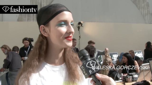 Emanuel Ungaro Hair & Makeup | Paris Fashion Week Spring/Summer 2015 | FashionTV смотреть онлайн