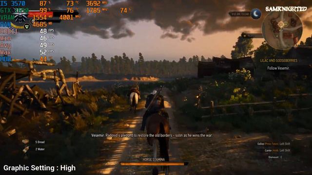 GTX 1650 | I5 3570 | The Witcher 3 | All Settings | Gameplay Test | FPS Test смотреть онлайн