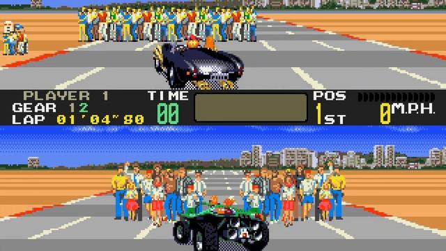 OutRunners Longplay - Full Playthrough on Sega Genesis / Mega Drive (US Version) смотреть онлайн