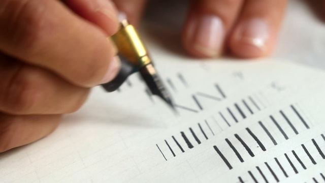 Упражнения для каллиграфа | Мелкая моторика смотреть онлайн