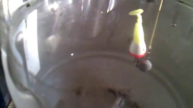 Плавающий виброхвост - испытания... fail :) смотреть онлайн