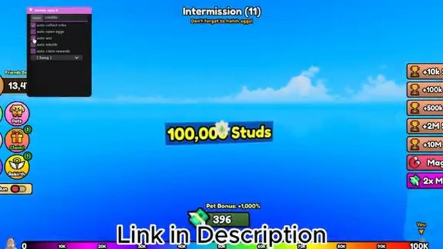 ROBLOX Money Race Script - AMAZING FEATURES *PASTEBIN 2023* смотреть онлайн