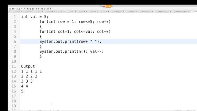 Java in Tamil - Pattern Programs for beginners, Freshers- Nested Looping -Payilagam-Muthuramalingam смотреть онлайн