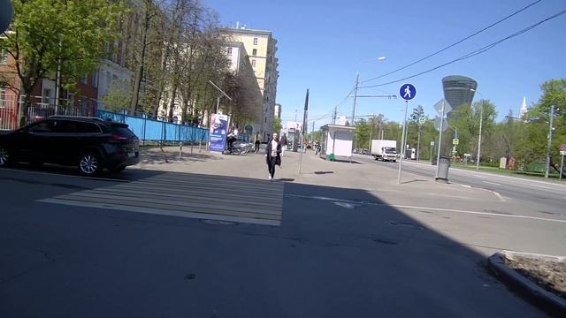 Покатушка по городу. М. Полежаевская, Сокол смотреть онлайн