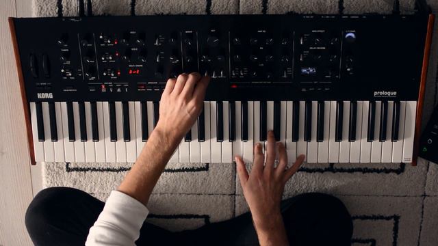 Korg Prologue Synthesizer Sound Crafting Moments #1 /// Robert Hartl /// смотреть онлайн