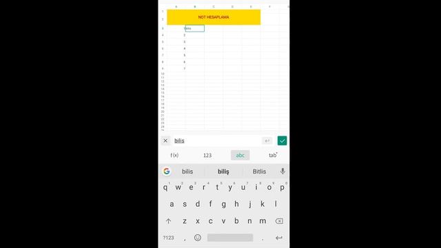 Telefondan Excel, Tablolama Nasıl Yapilir? WPS Office смотреть онлайн