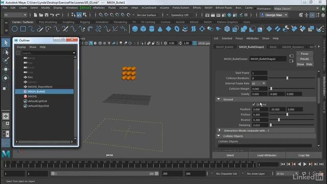 Maya Tutorial - New Dynamics node смотреть онлайн