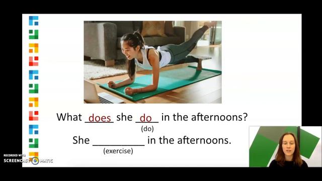 Practice with Simple Present What and When Questions смотреть онлайн