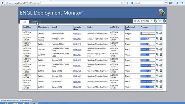 ENGL Deployment Monitor - Live Monitoring (2 of 2) смотреть онлайн