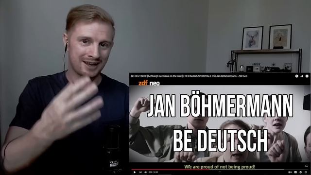 Reaction To Jan Böhmermann - BE DEUTSCH! смотреть онлайн