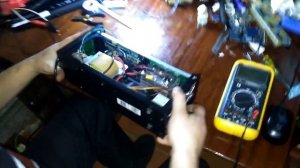 переделка бесперебойника под автомобильный аккумулятор