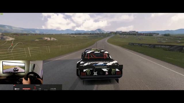 ASSETTO CORSA - MUSTANG HOONIGAN DO KEN BLOCK + LOGITECH MOMO RACING смотреть онлайн