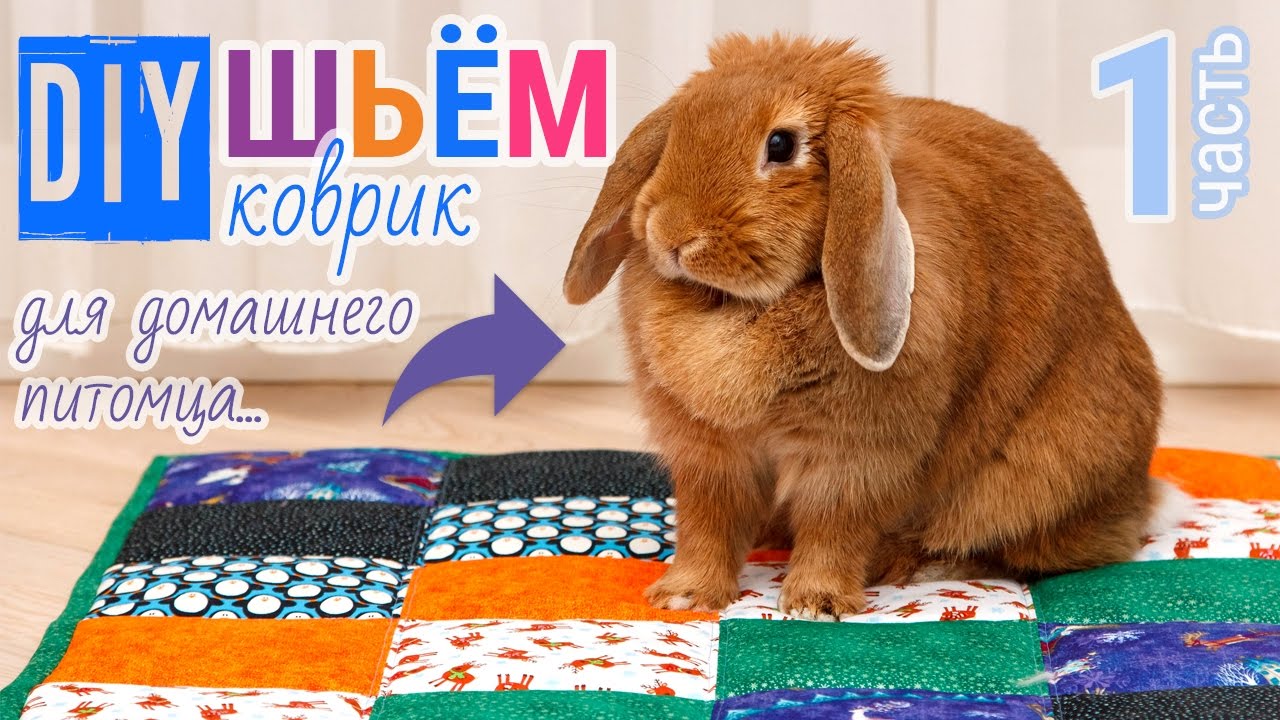 Лоскутное шитье | Как сшить подстилку для домашнего питомца – Часть 1 | ZatinatskayaToys смотреть онлайн