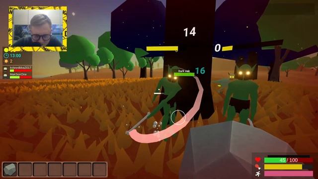 Выживаем в MUCK вместе с Dmitriy Games, MUCK 2021/ Крутая и бесплатная игра в Steam смотреть онлайн