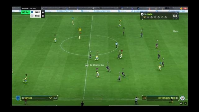 SAFA | Mini Tournament Randomizer | Group A | Man City vs Napoli | EA FC Pro Clubs смотреть онлайн