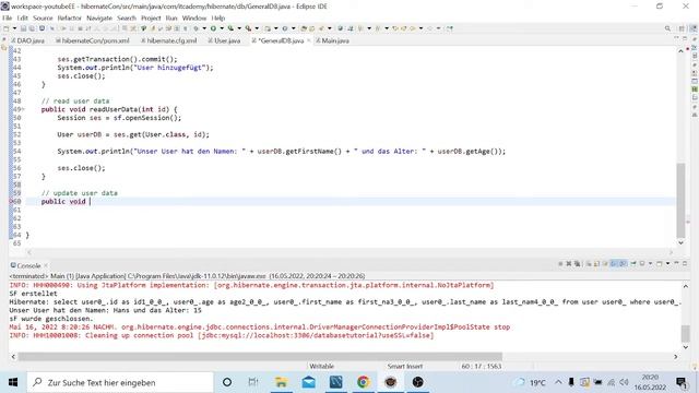 Java Hibernate Einführung CRUD Operationen | JPA und Hibernate Tutorial смотреть онлайн