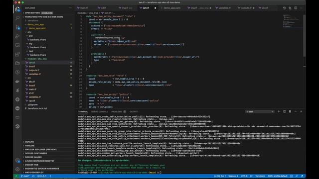 DevOps Concepts: Terraform VPC, EKS, S3, and using IRSA Demo смотреть онлайн